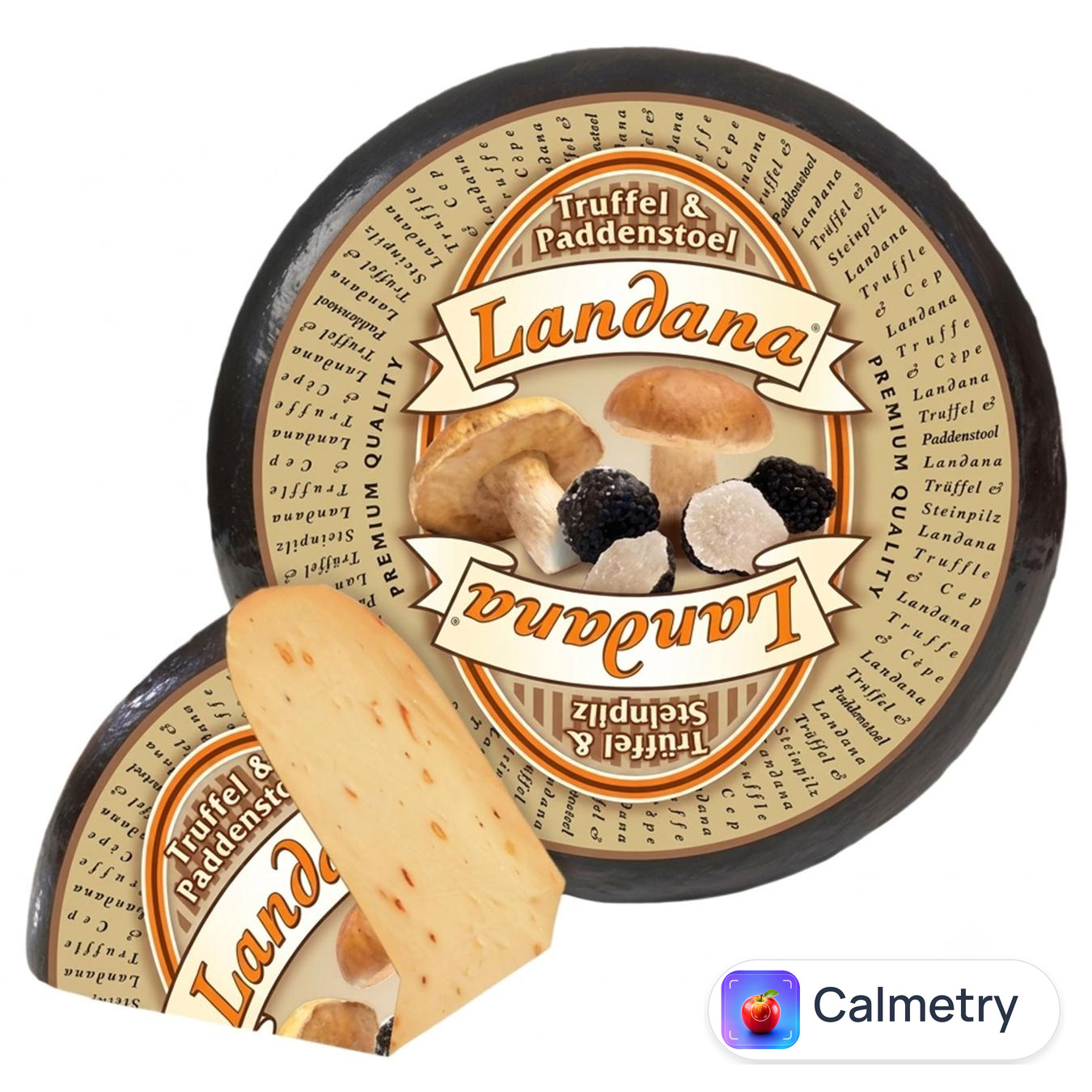 Сир Landana з трюфелем та білими грибами 50%