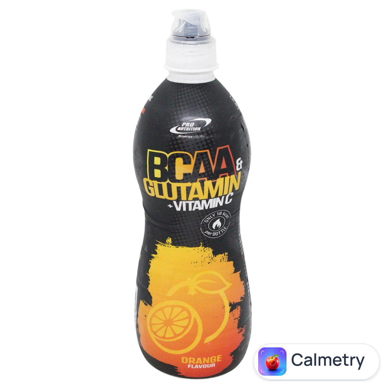 Напій спортивний Pro Nutrition BCAA, глутамін та вітамін С Апельсин 0,6л — фото продукту