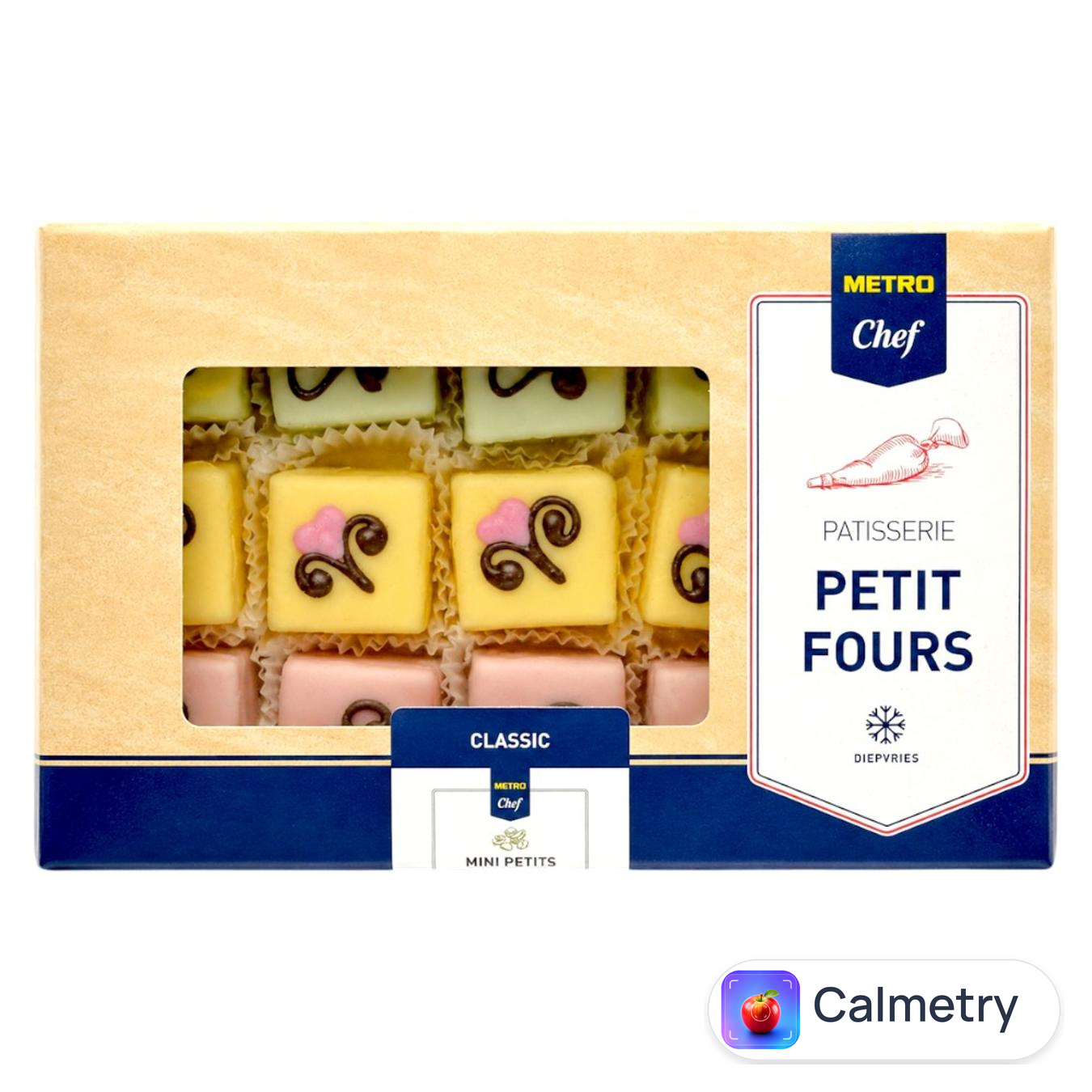 Тістечка Metro Chef Petit Fours Classic бісквітні 390г — фото продукту