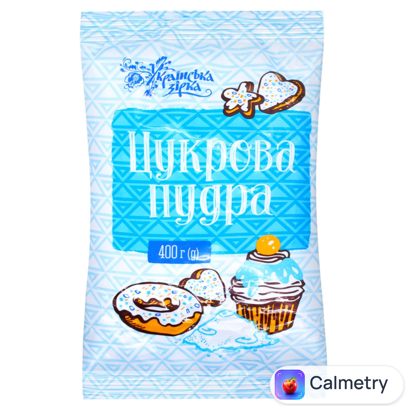 Пудра цукрова Українська Зірка 400г