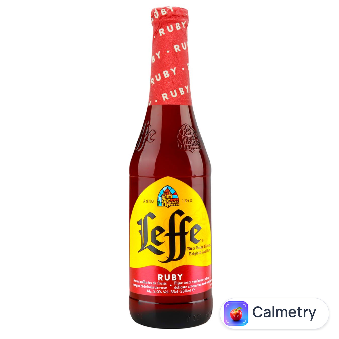 Пиво Leffe Ruby світле 5% 0,33л — фото продукту