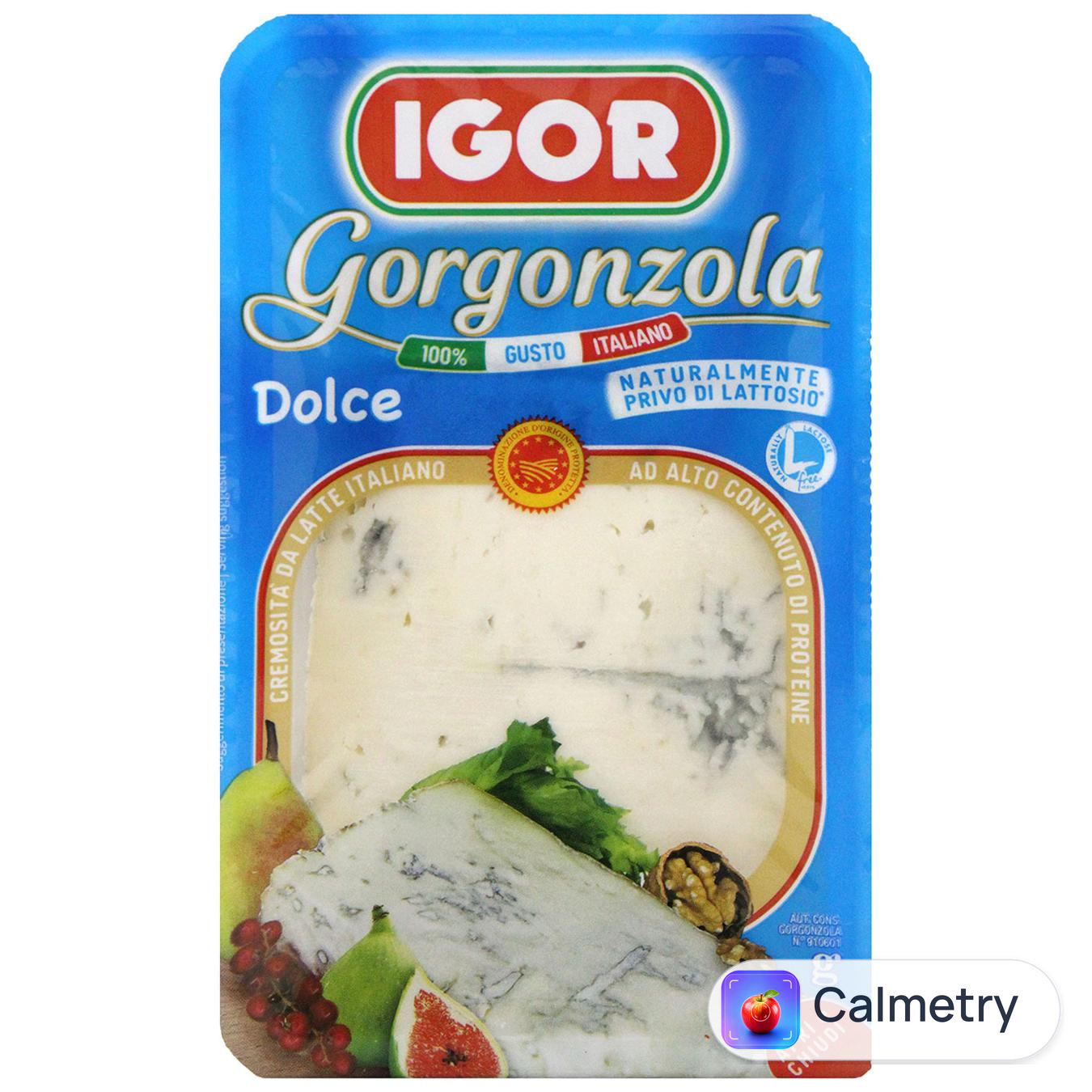 Сир Igor горгонзола дольче м'який з блакитною пліснявою 48% 150г