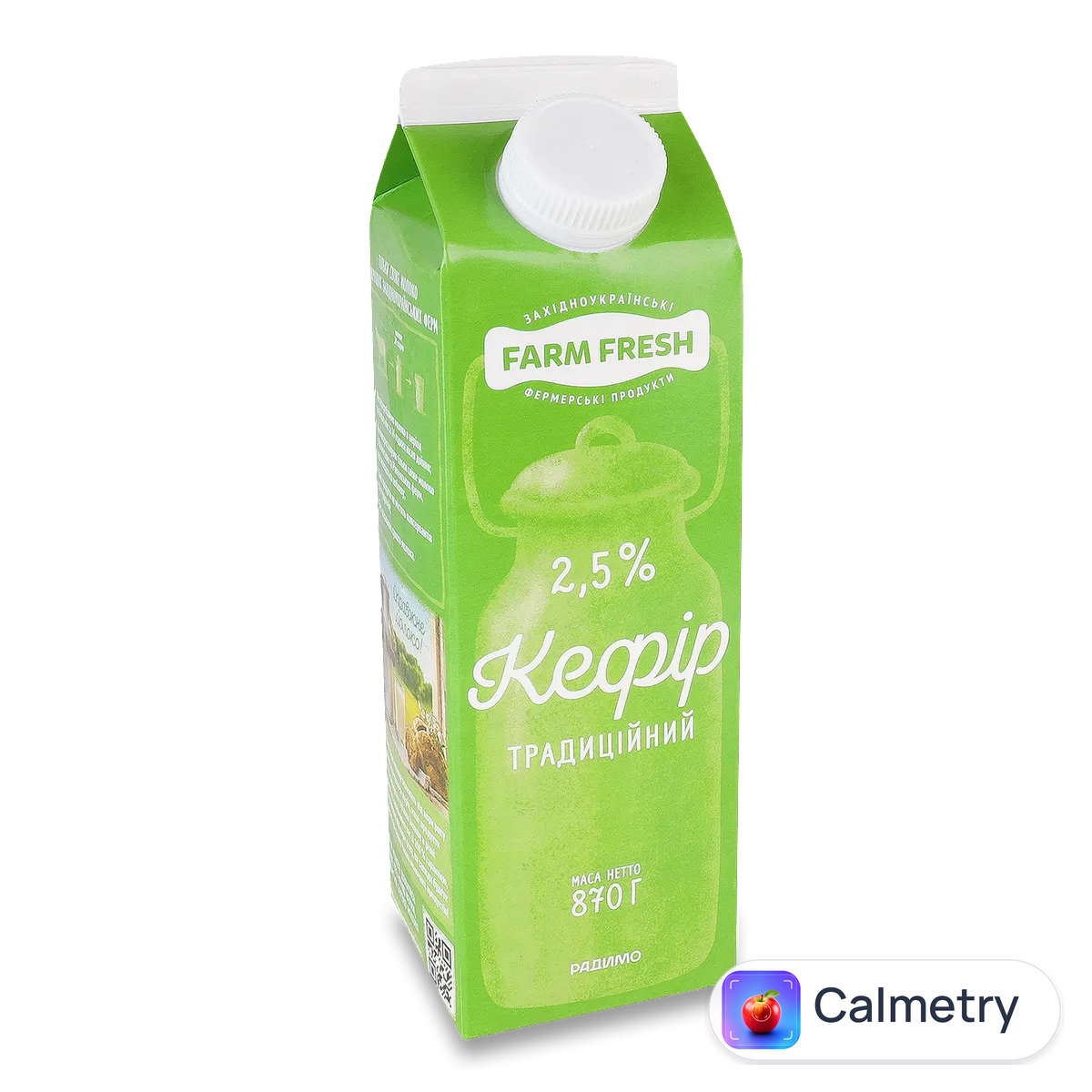Кефір Farm Fresh «Традиційний» 2,5% п/п 870г