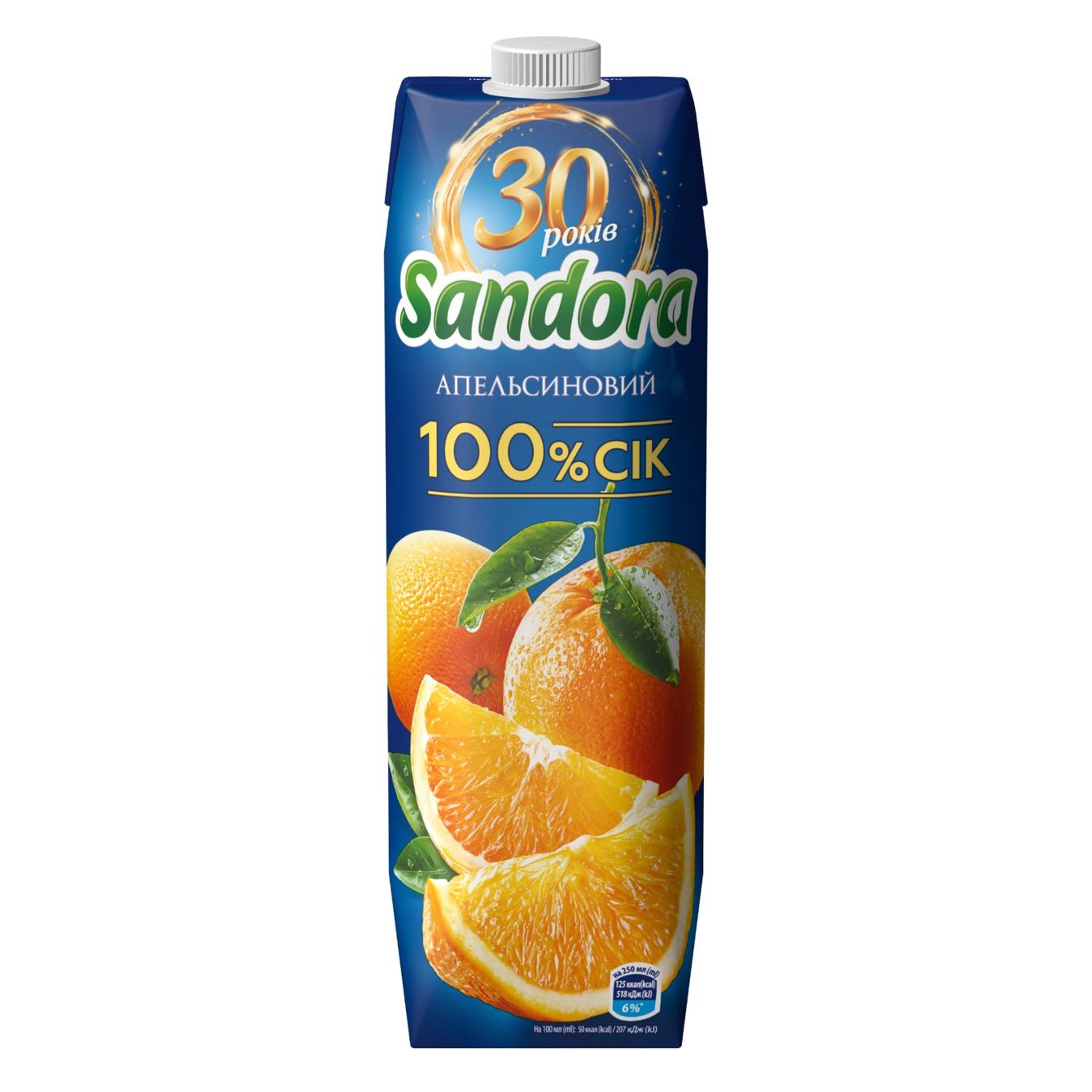 Сік Sandora апельсиновий 0,95л — фото продукту