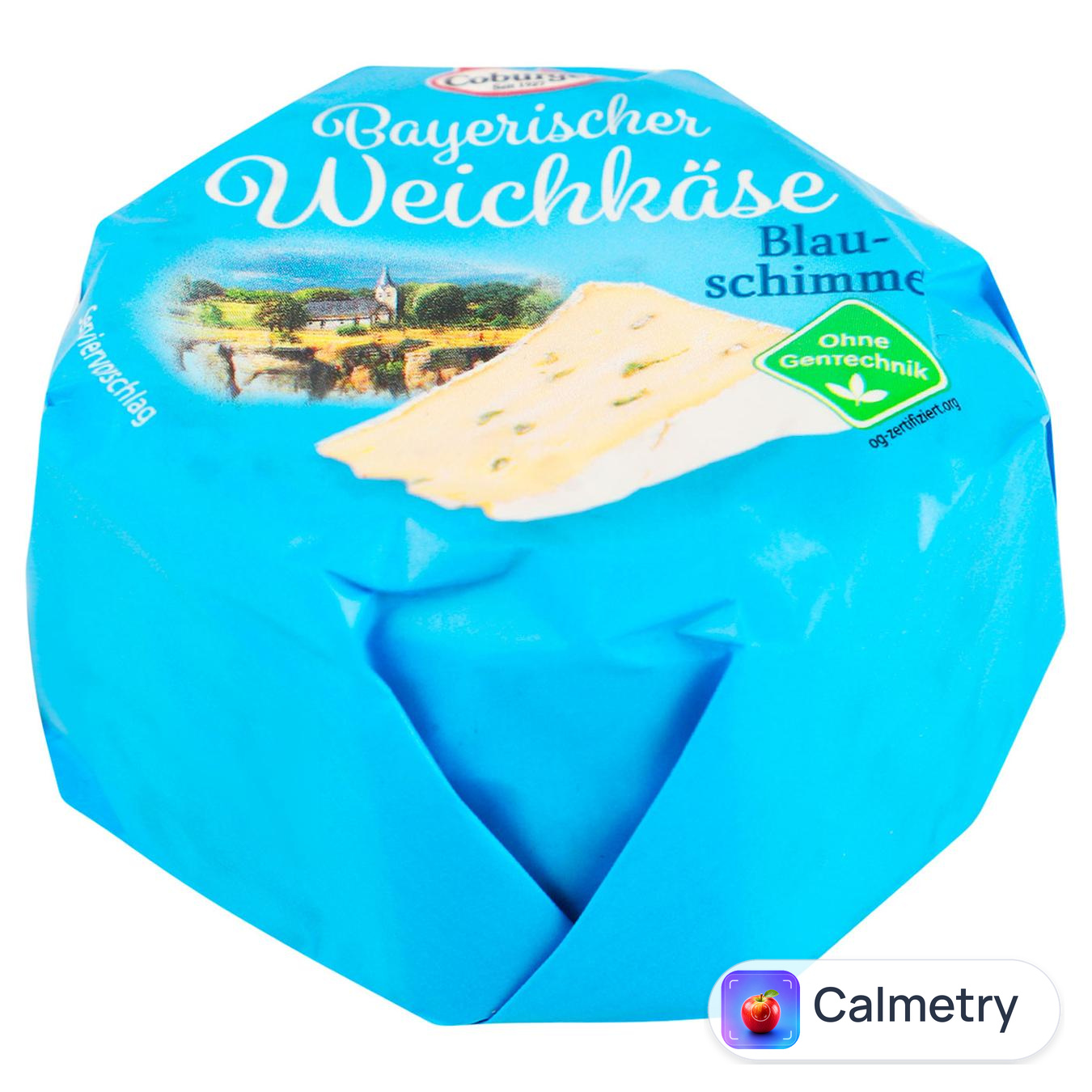 Сир Coburger Баварський блю 45% 150г — фото продукту