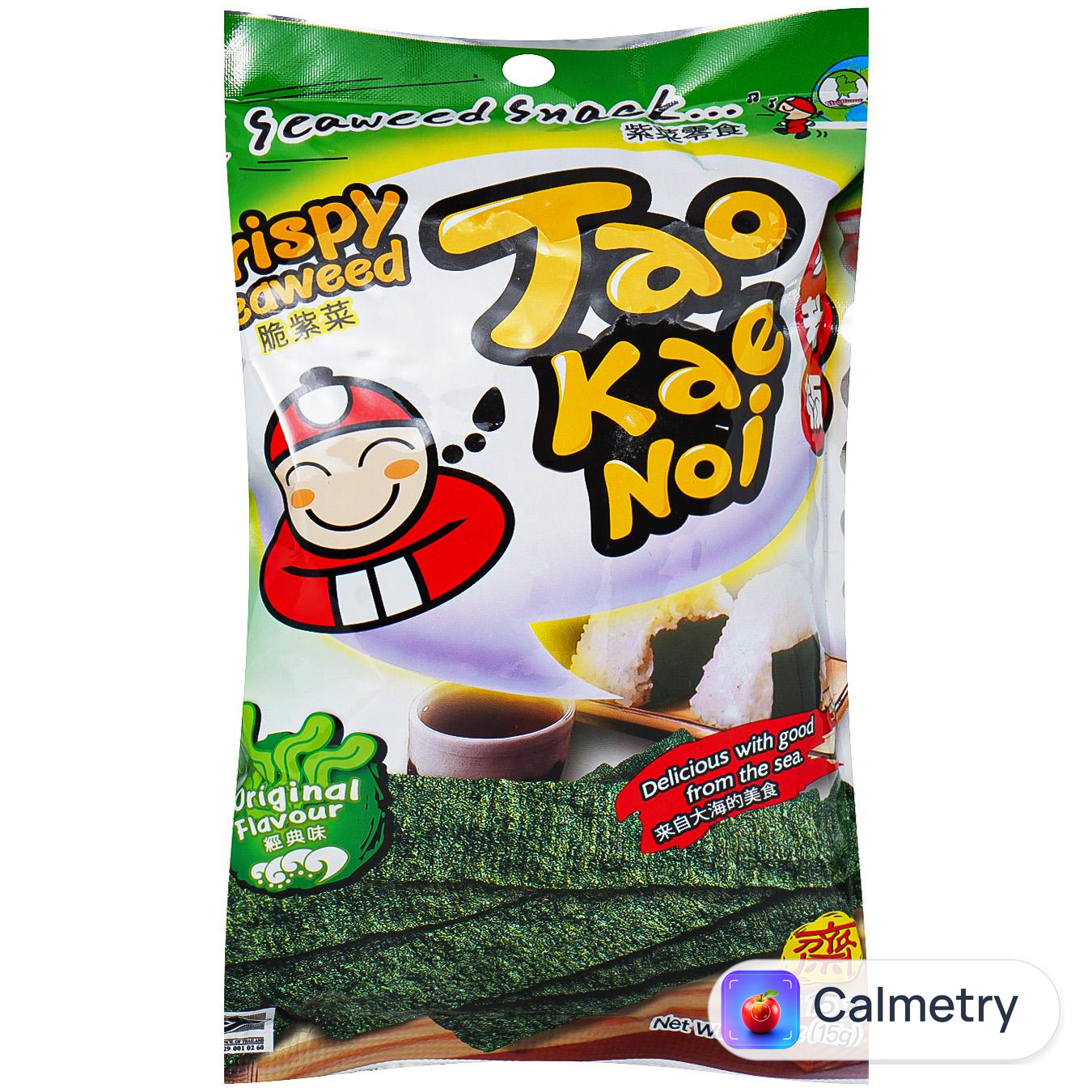 Водорості норі Taokaenoi хрусткі для приготування суші 15г