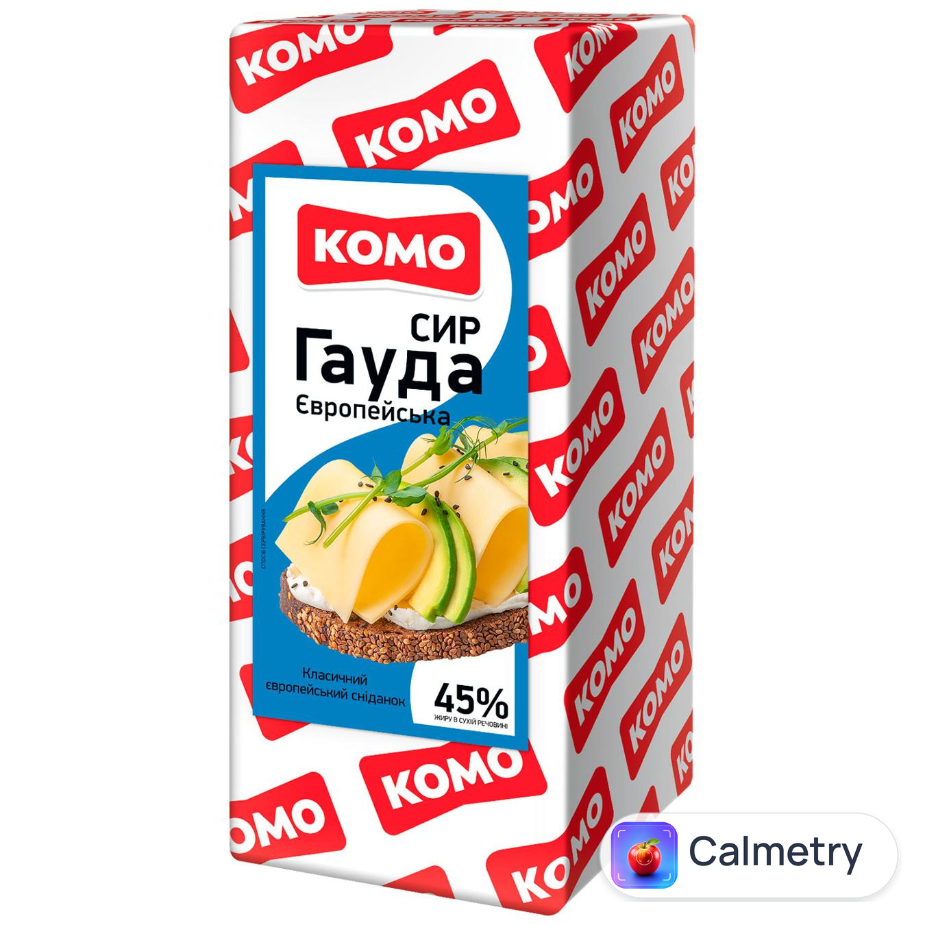 Сир Комо Гауда Європейська 45%