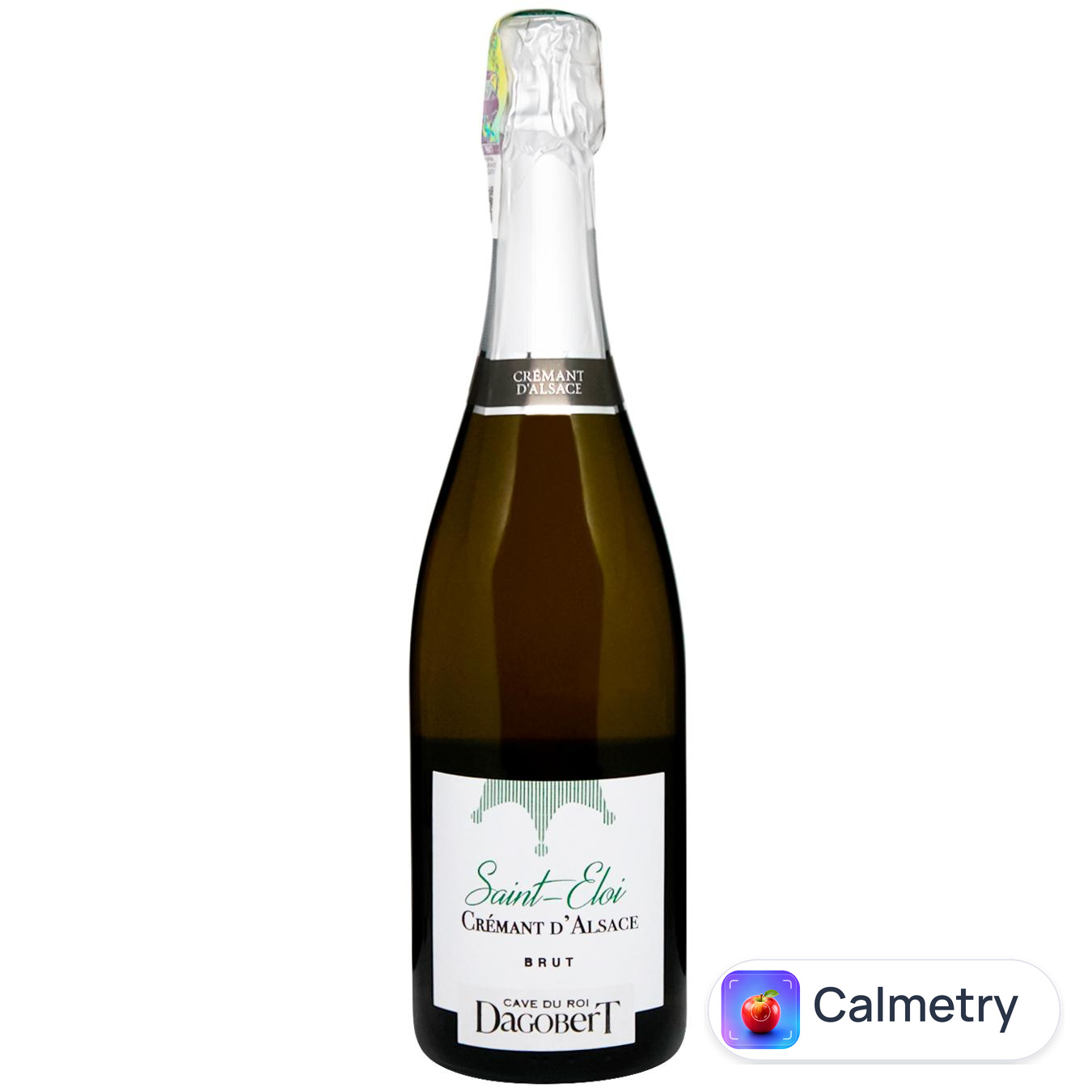 Вино ігристе Roi Dagobert Cremant d''Alsace Saint Eloi біле брют 12.5% 0,75л