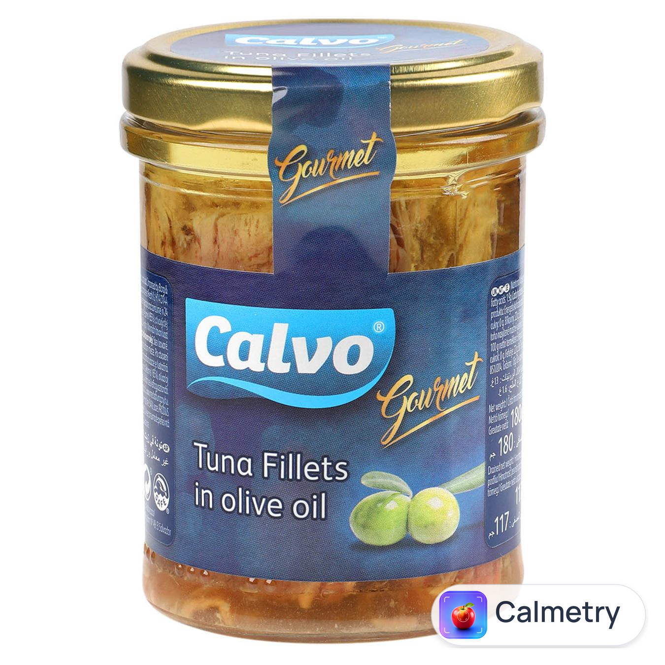 Тунець Calvo філе в оливковій олії 180г — фото продукту