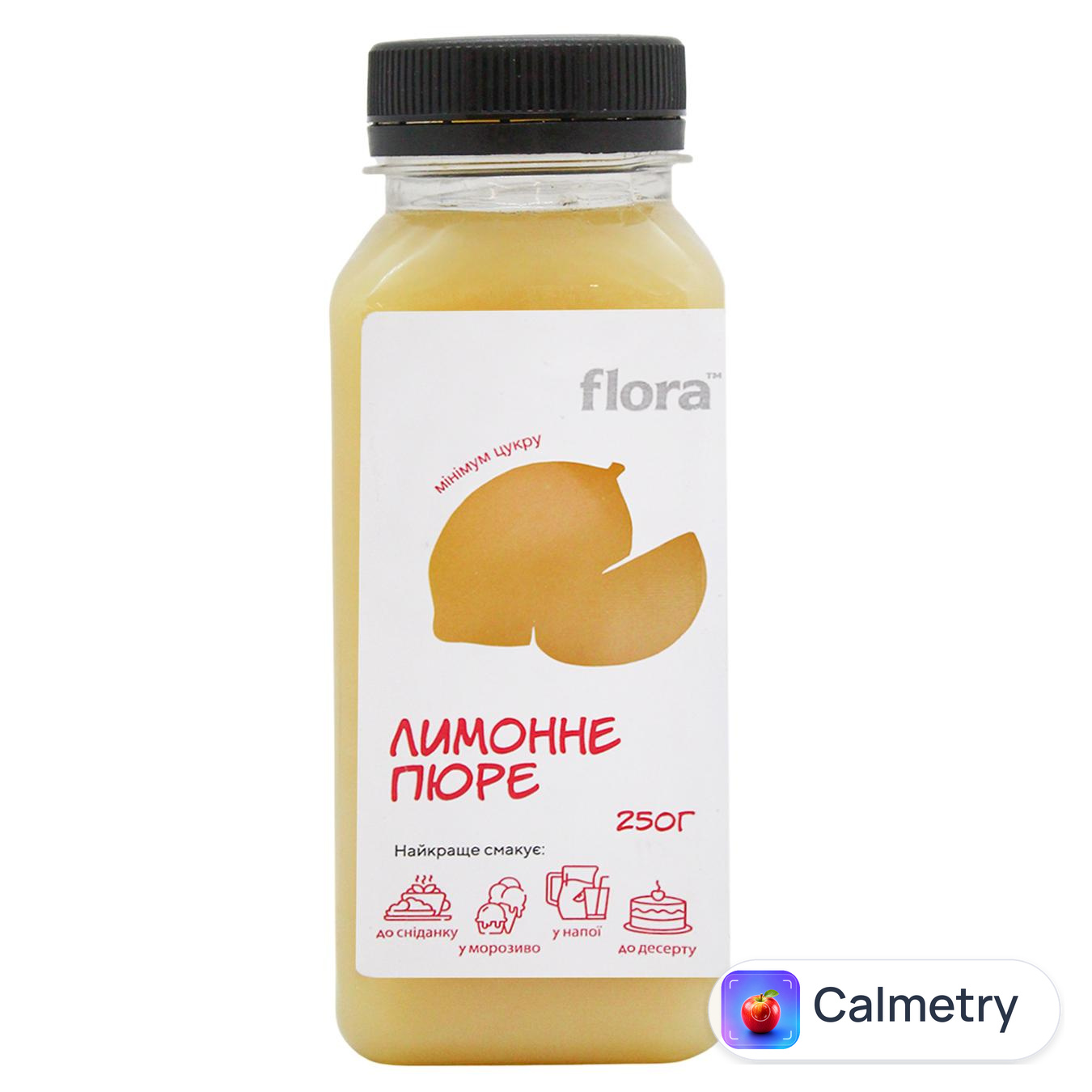 Пюре Flora Лимон 250мл — фото продукту