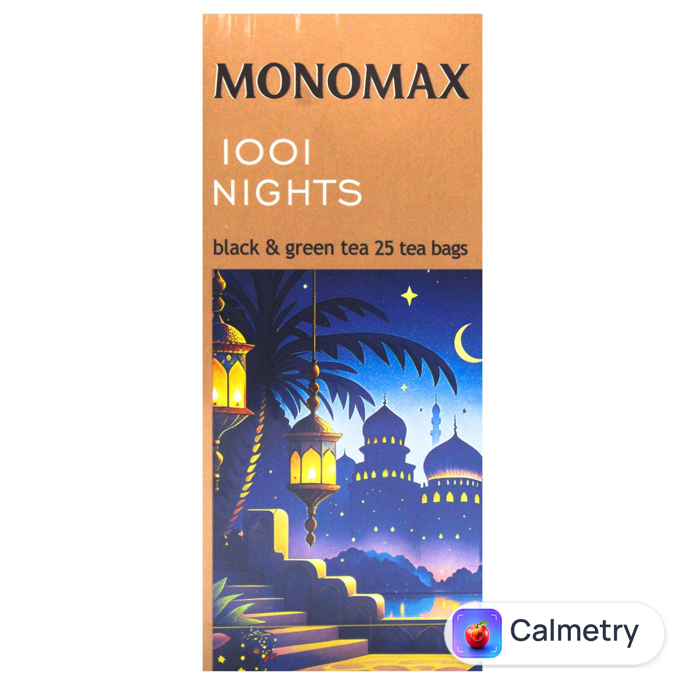Чай чорний та зелений Monomax 1001 Night 1,5г*25шт — фото продукту