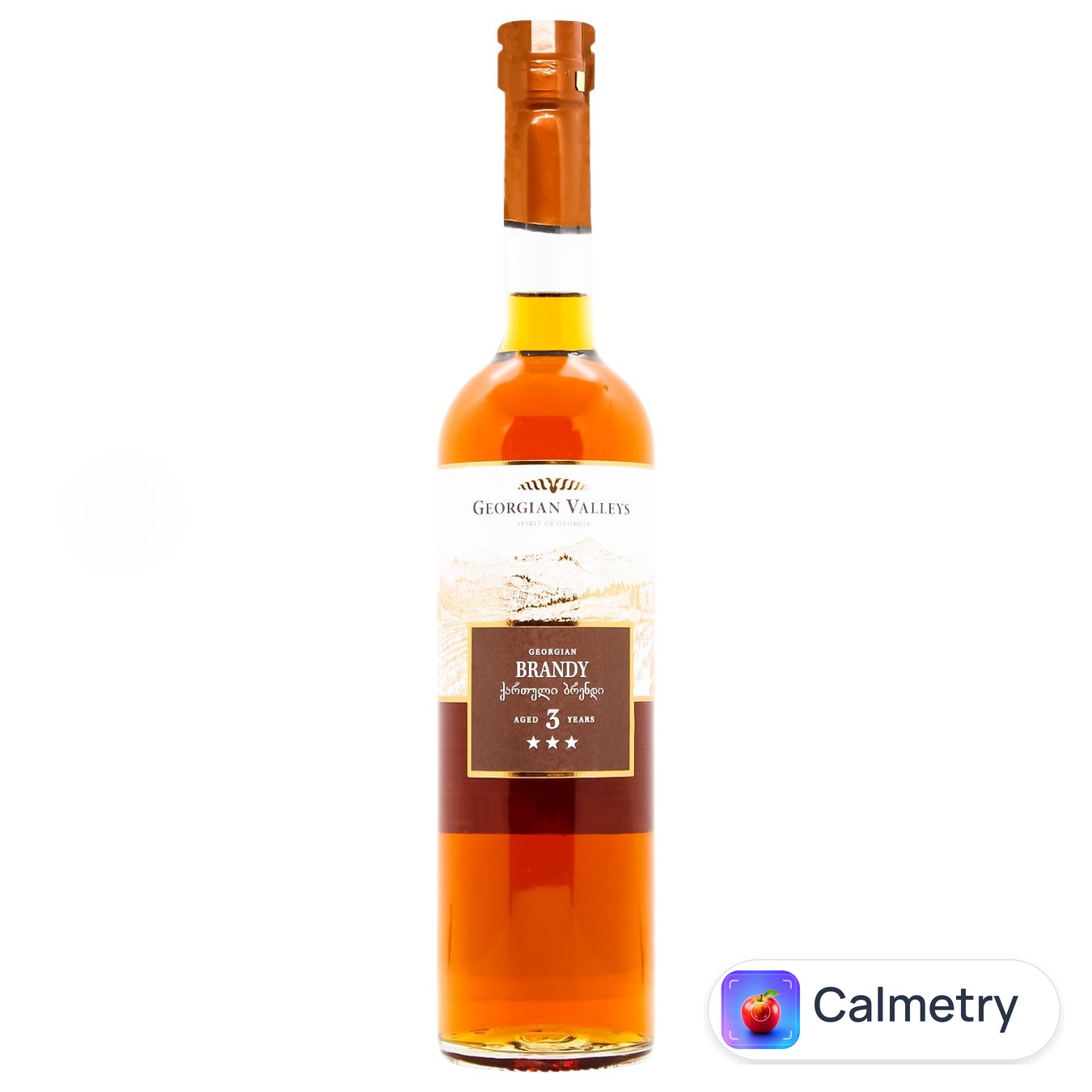Бренді Georgian Valleys 3yo 40% 0,5л