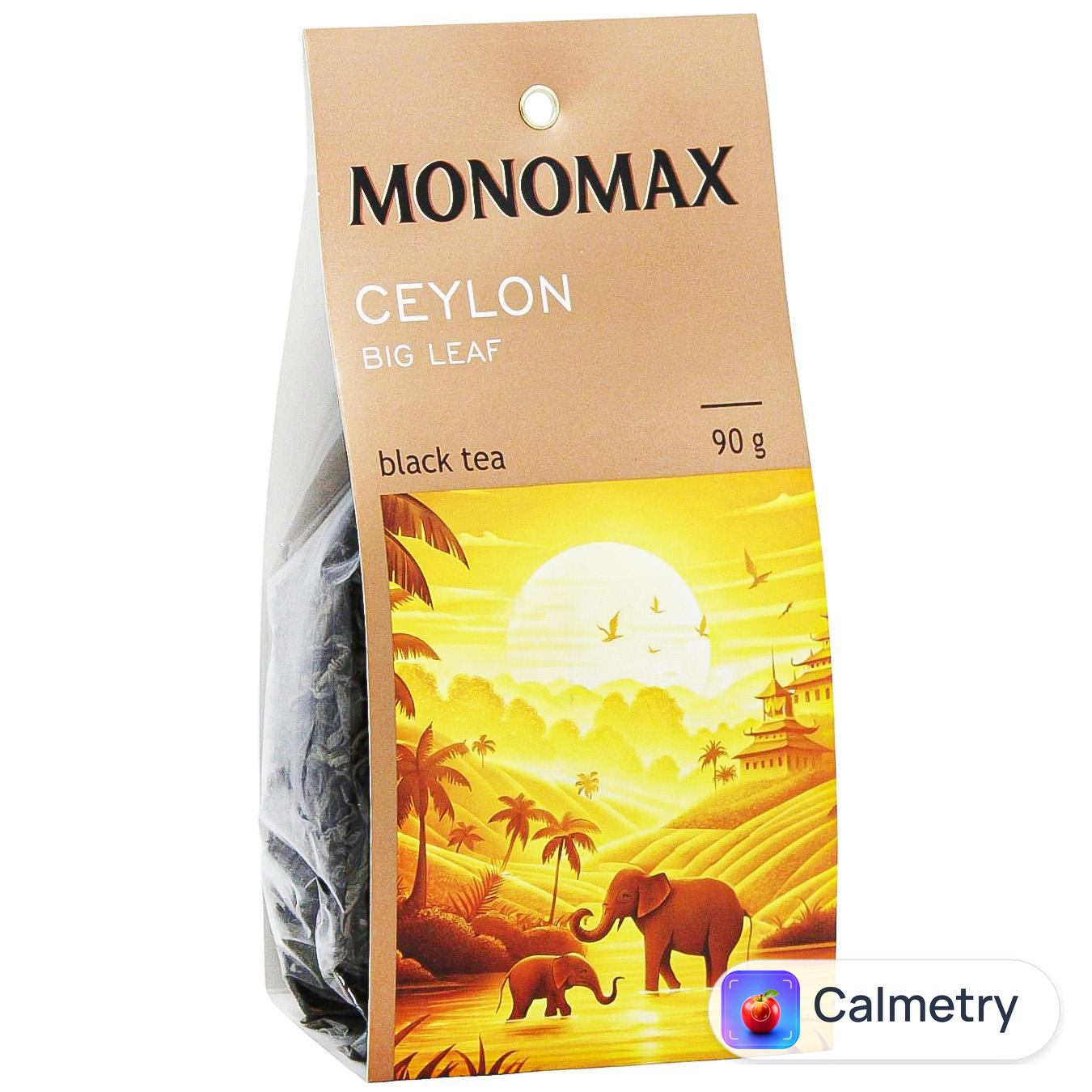 Чай чорний Monomax Цейлон 90г — фото продукту