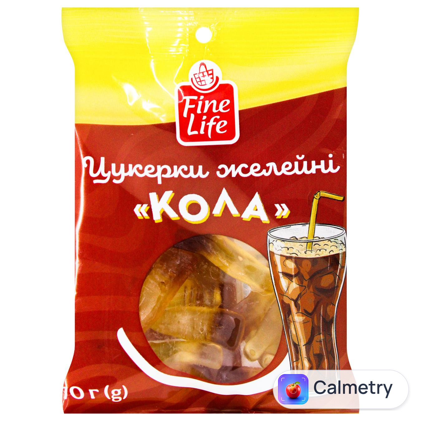 Цукерки Fine Life Кола желейні 70г
