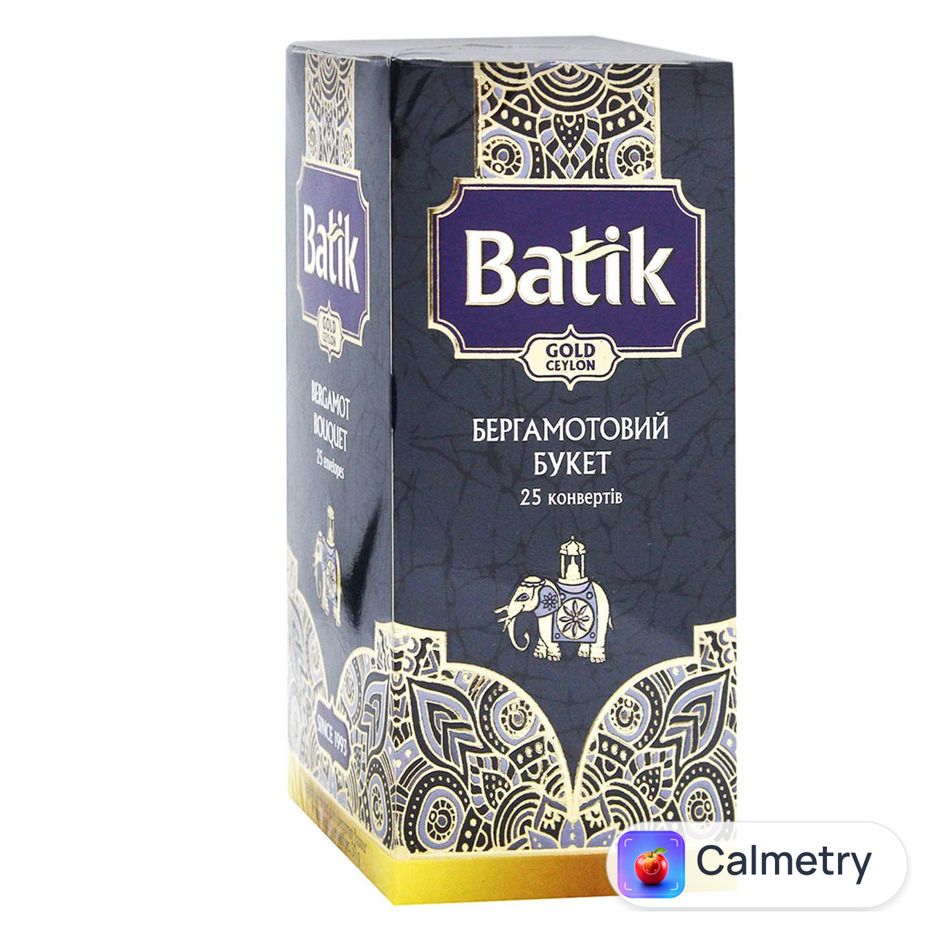 Чай чорний Batik Gold Бергамотовий букет 2г*25шт