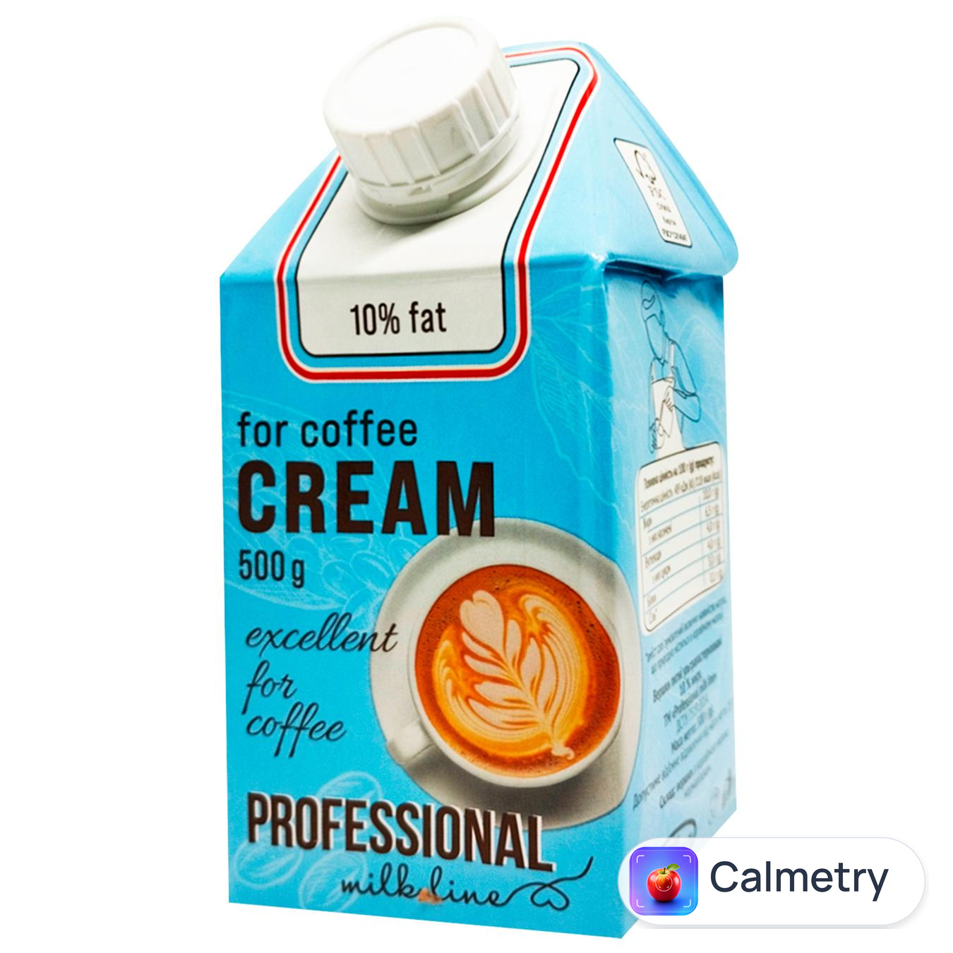Вершки Professional milk line 10% 500г