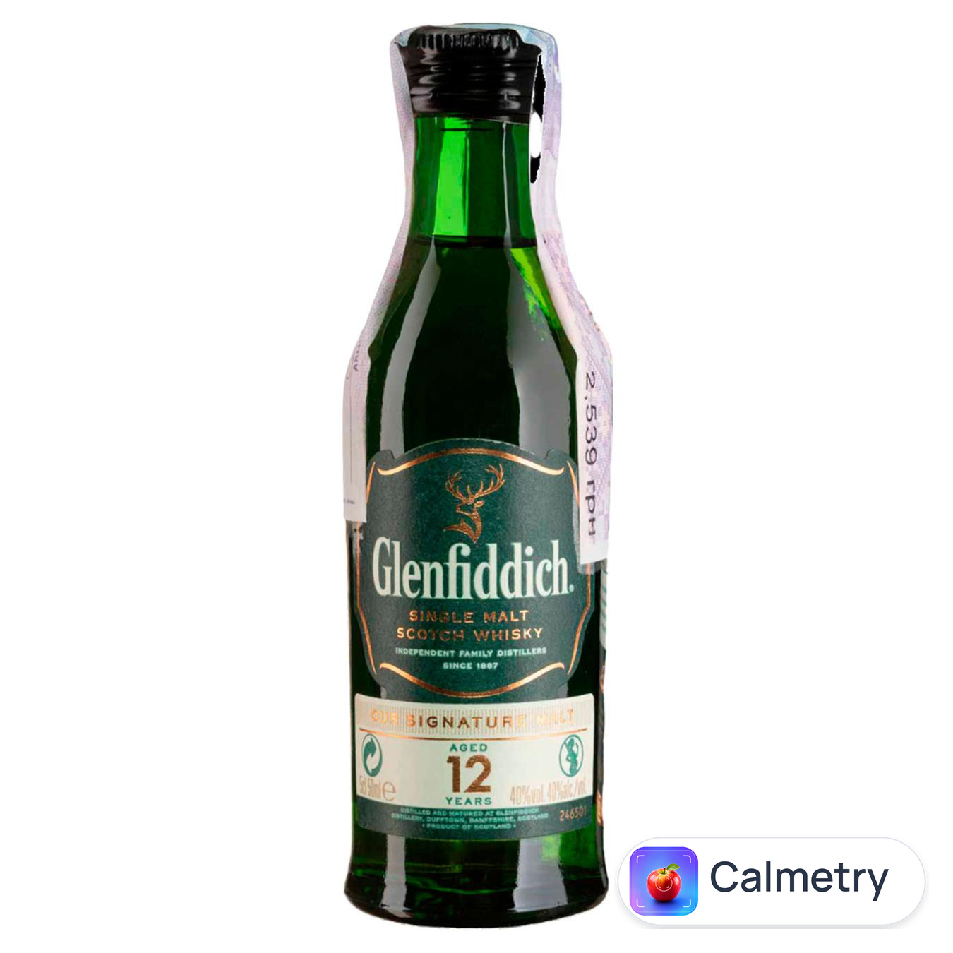 Віскі Glenfiddich 12 років 40% 50мл — фото продукту