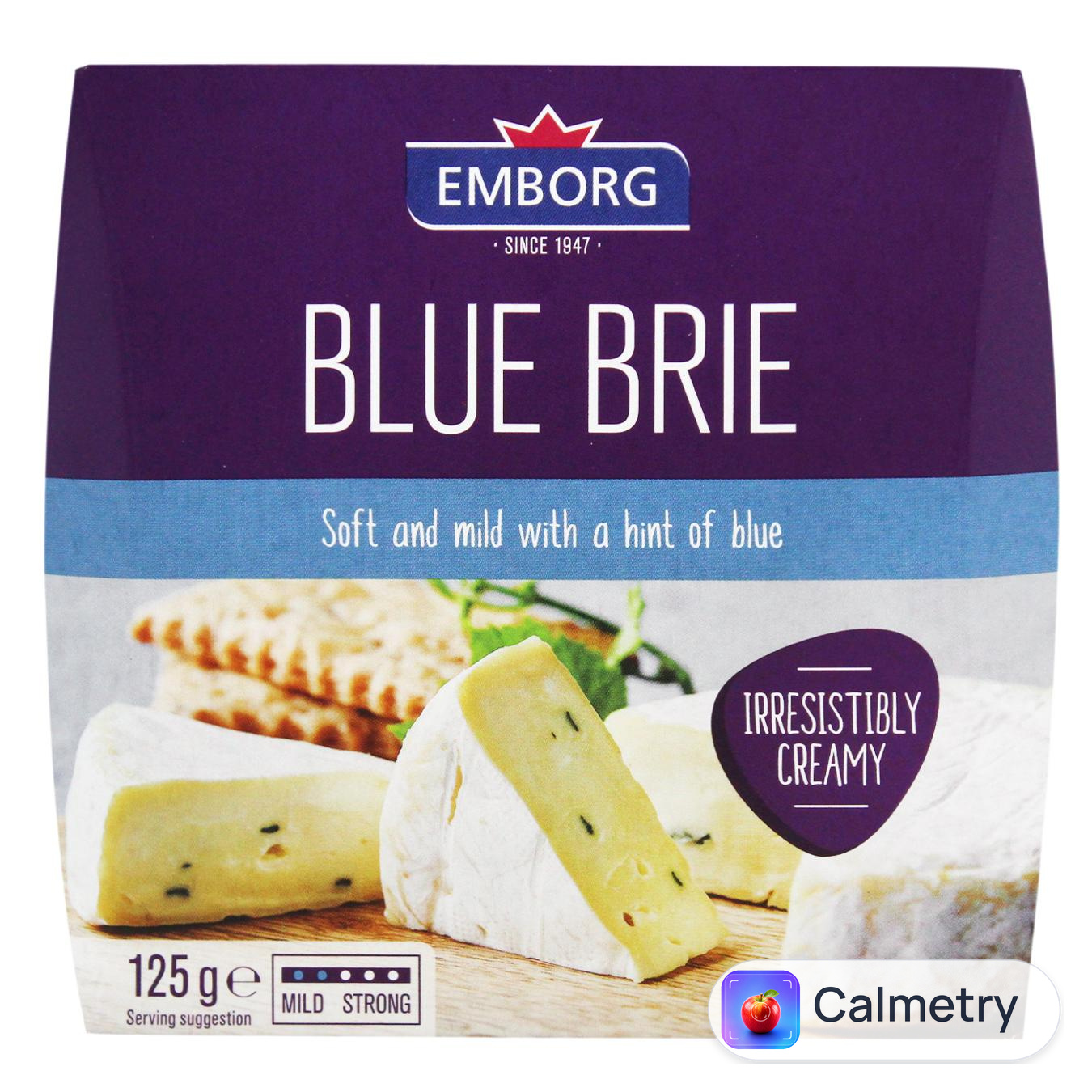 Сир Emborg Blue Brie 60% 125г — фото продукту