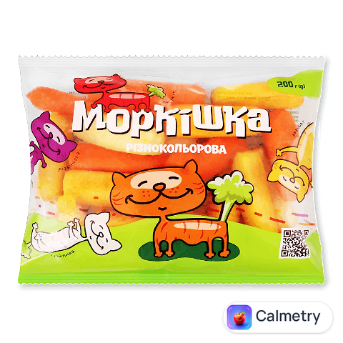Морква «Моркішка» різнокольорова, 200г