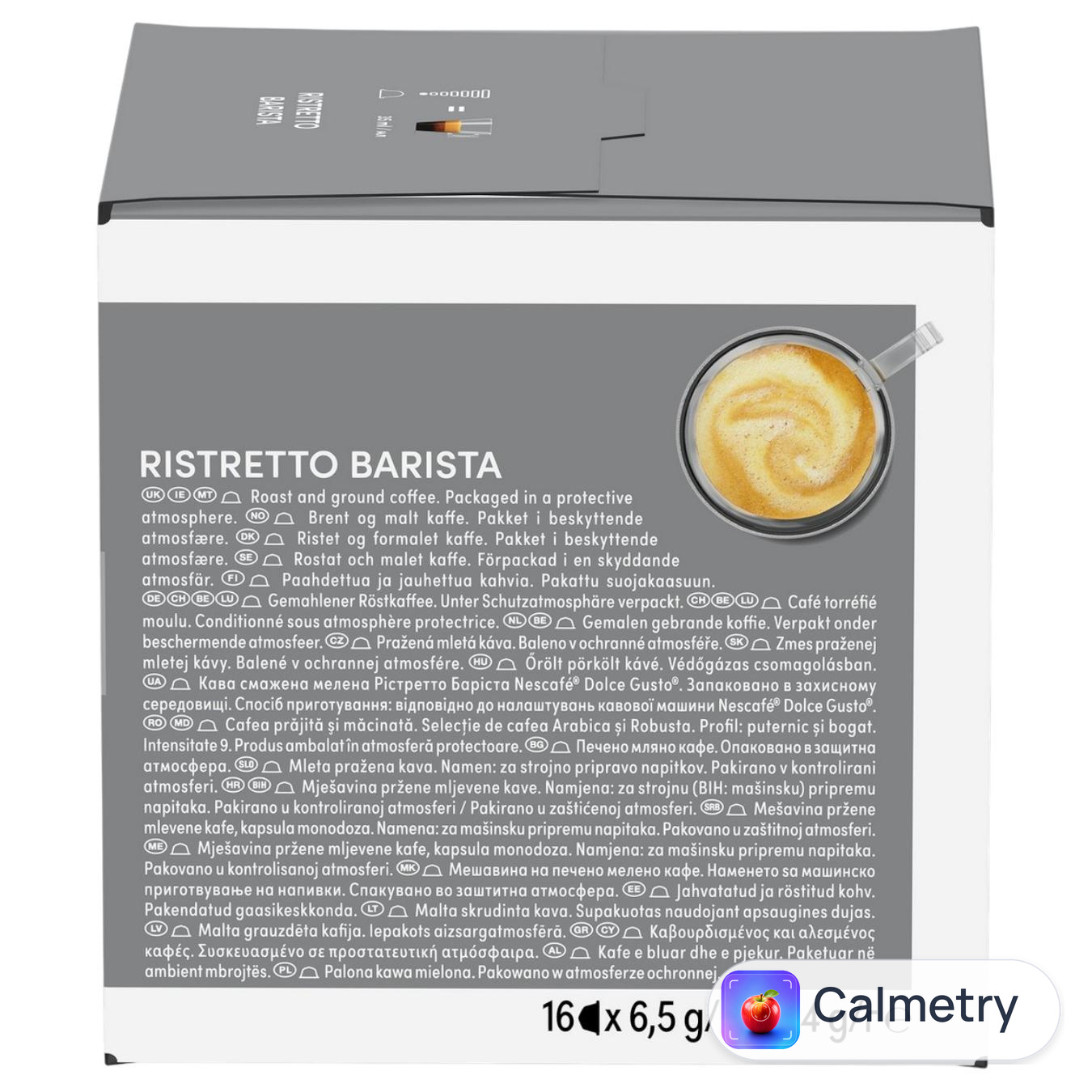 Кава в капсулах NESCAFÉ® DOLCE GUSTO® Ristretto Barista 6,5г*16шт — фото продукту