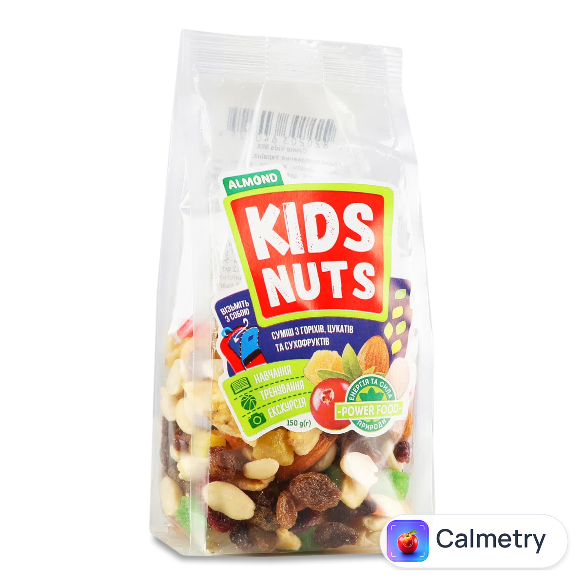 Суміш Almond Kids Nuts горіхи та сухофрукти 150г