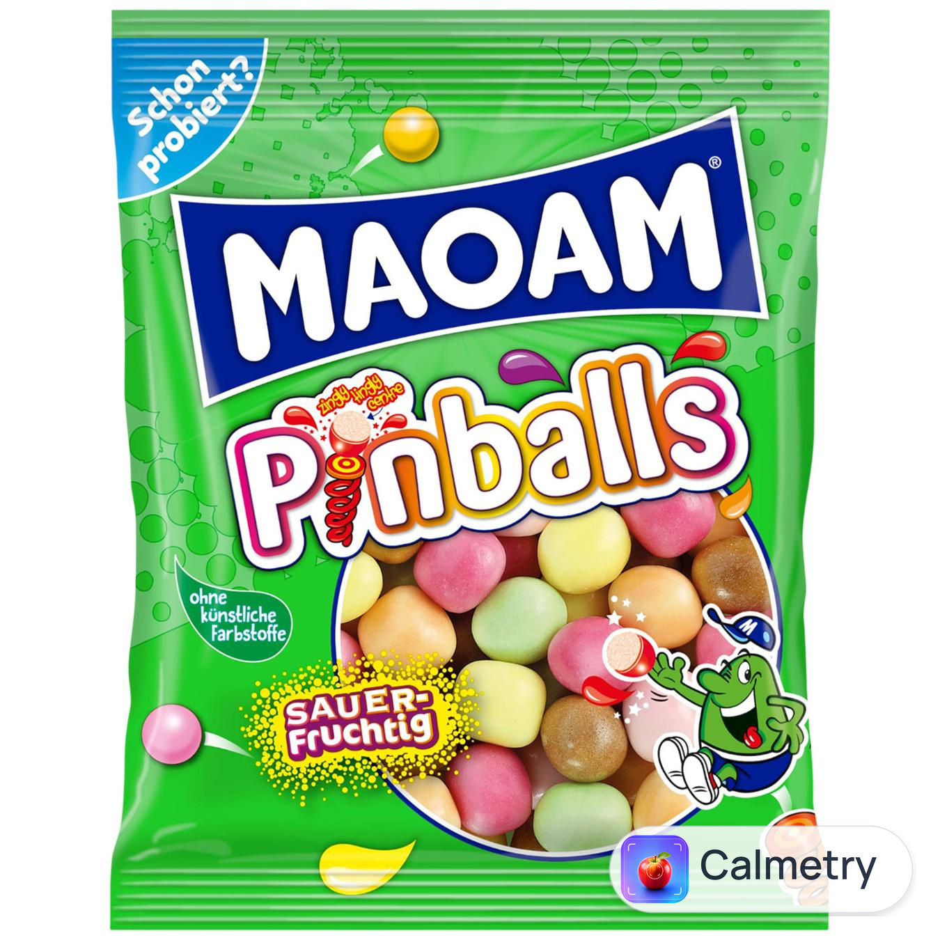 Цукерки Maoam Pinballs желейні 200г