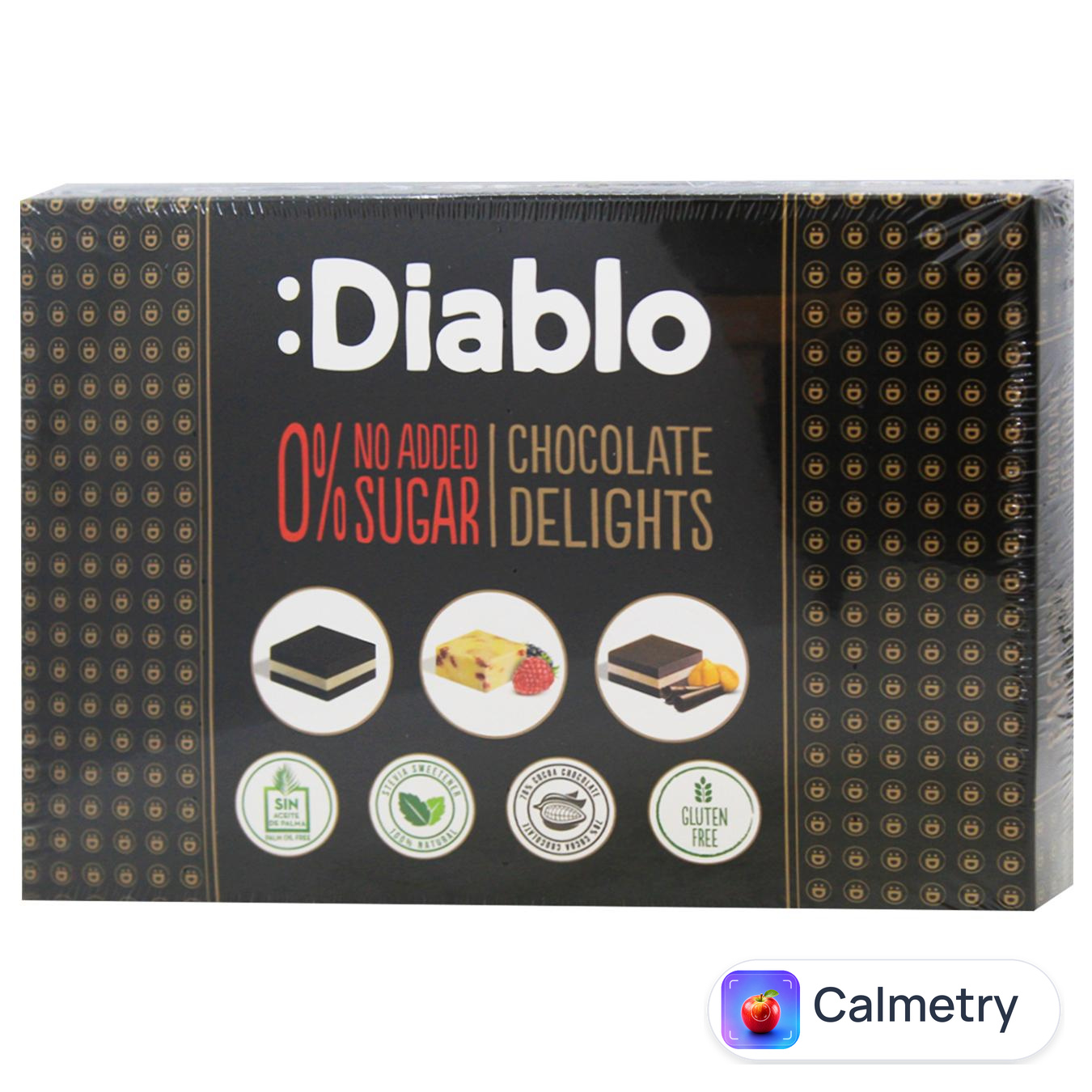 Цукерки Diablo без цукру зі стевією 115г