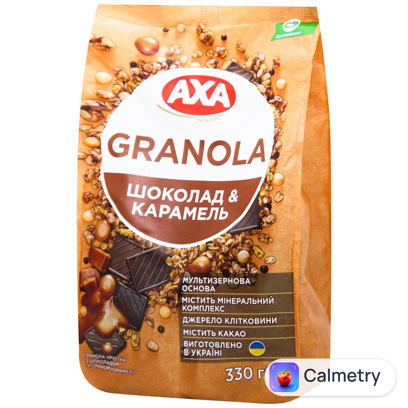 Гранола AXA хрустка Шоколад&Карамель 330г