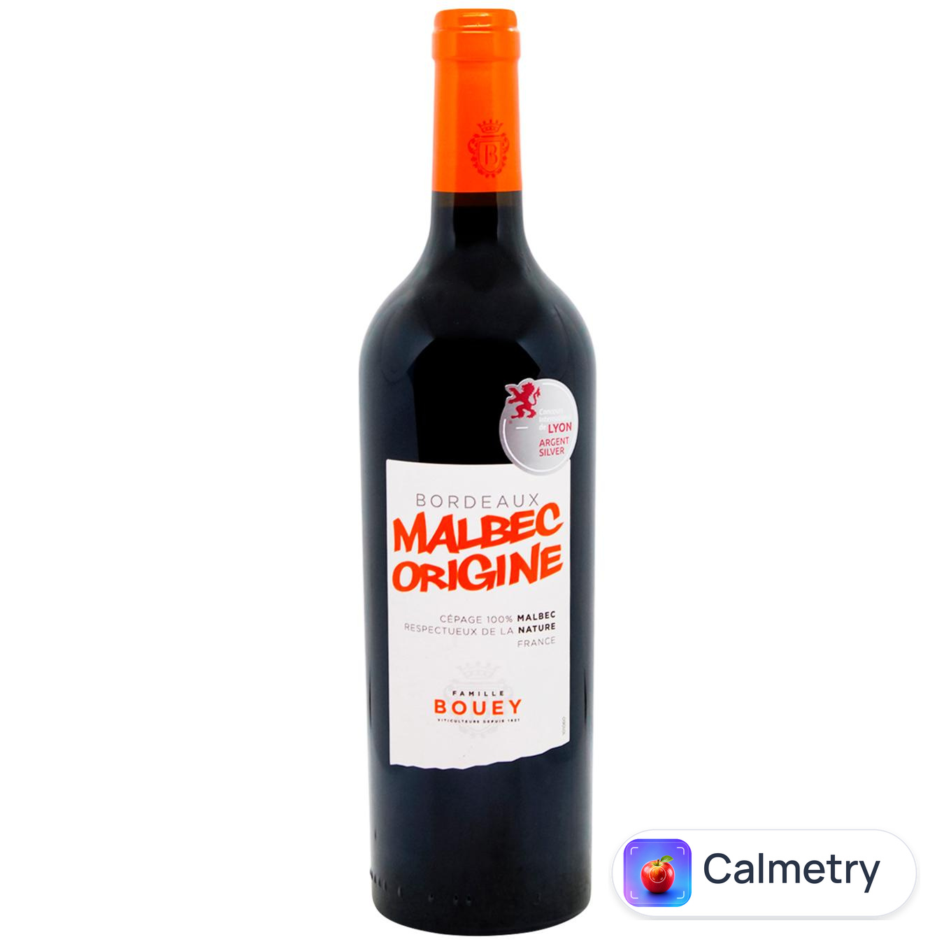 Вино Maison Bouey Malbec Origine червоне сухе 14,5% 0,75л