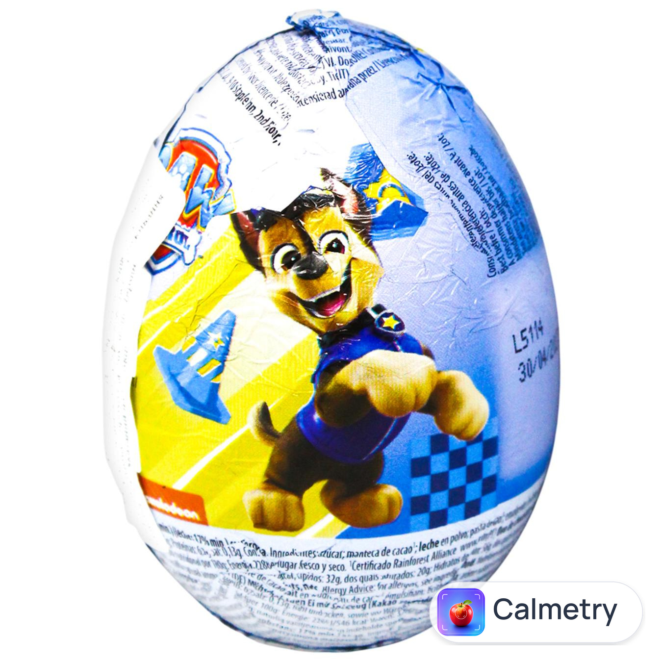 Яйце шоколадне Paw Patrol Maxi 60г