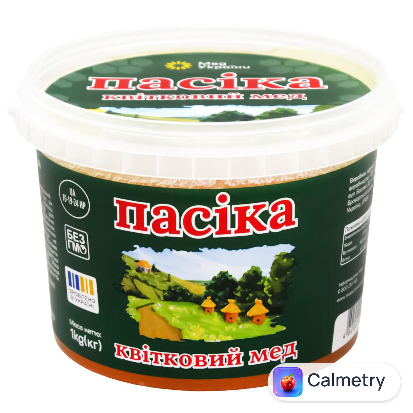 Мед Пасіка Різнотрав'я 1кг — фото продукту
