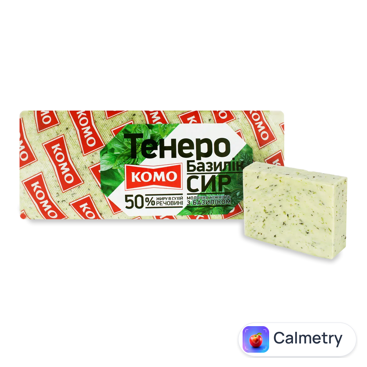 Сир «Комо» «Тенеро» базилік 50%, брус