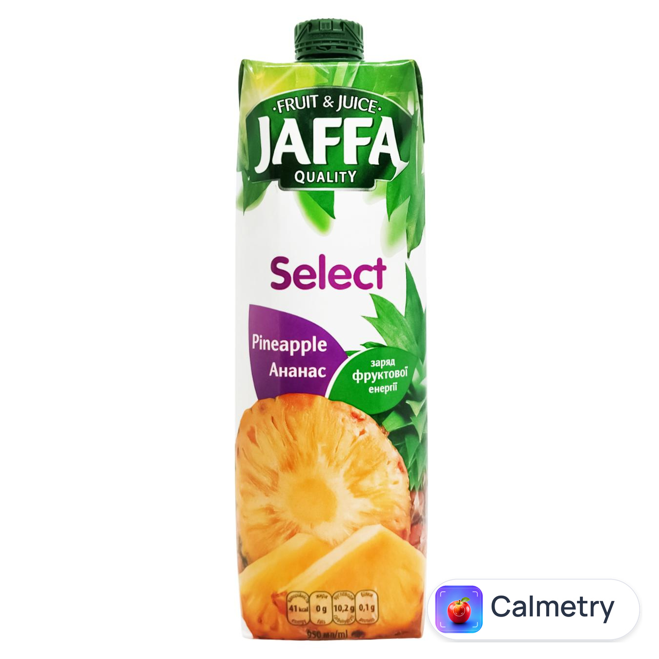 Нектар Jaffa Select Ананасовий 0,95л — фото продукту