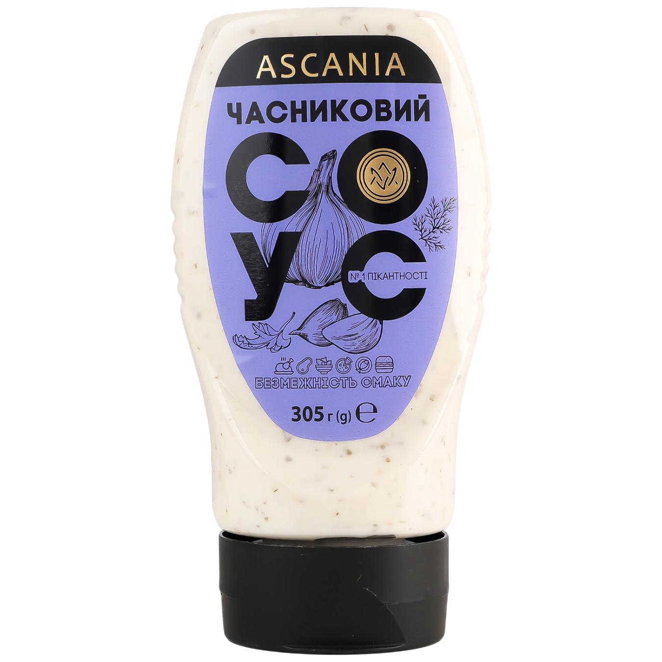 Соус Ascania часниковий 300мл — фото продукту