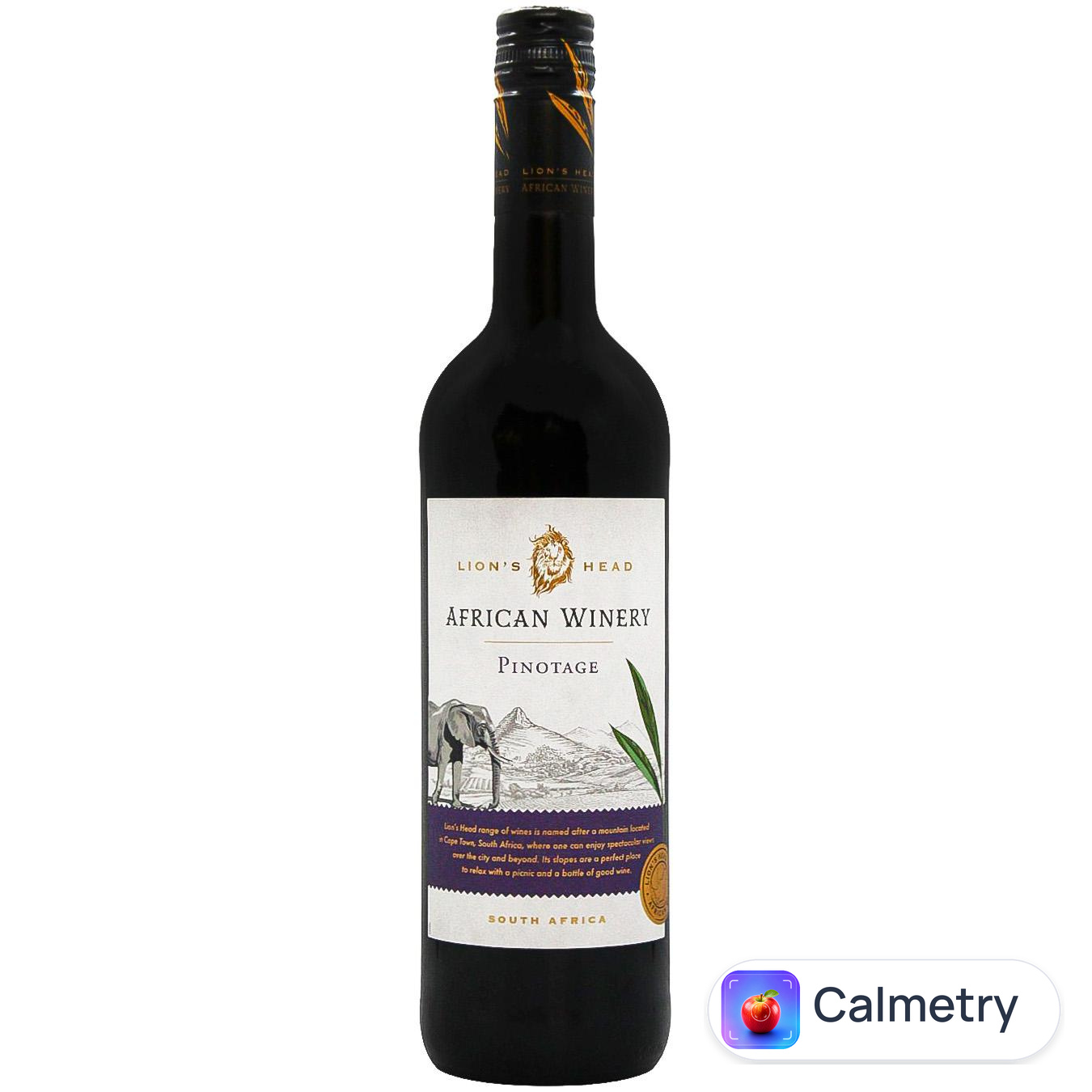 Вино African Winery Pinotage червоне сухе 13,5% 0,75л