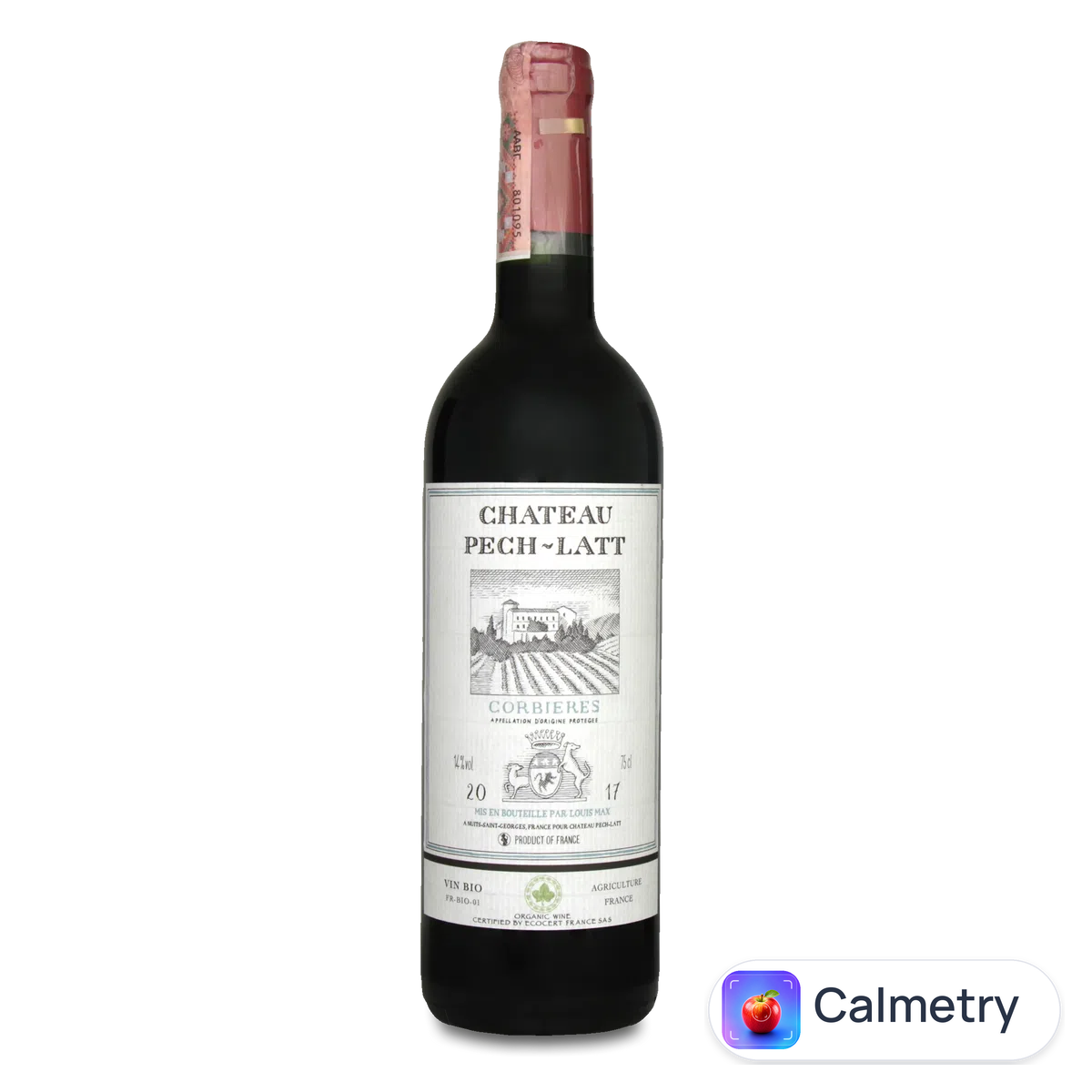 Вино Chateau Pech-Latt Corbieres Rouge Organic 0,75л Louis Max