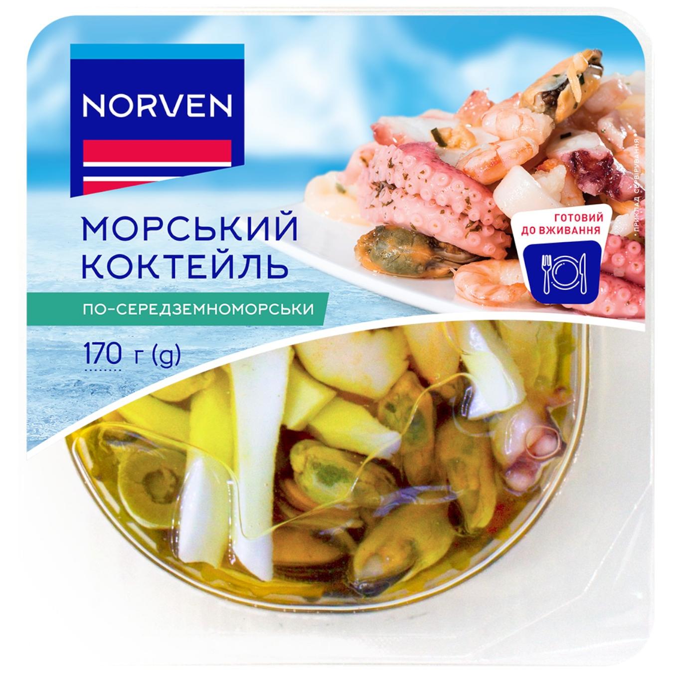 Морський коктейль Norven по-середземноморськи 170г — фото продукту