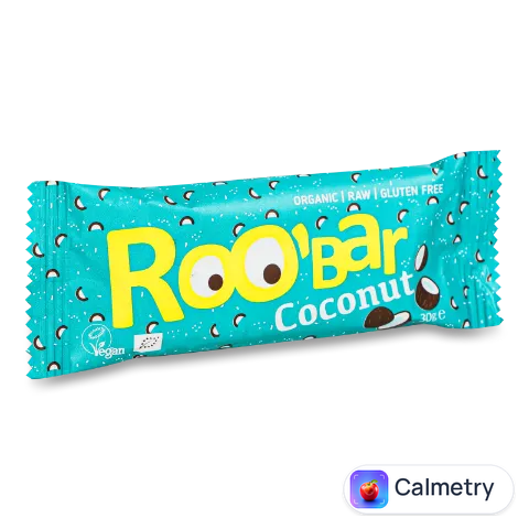 Батончик Roo'Bar з насінням чіа і кокосом