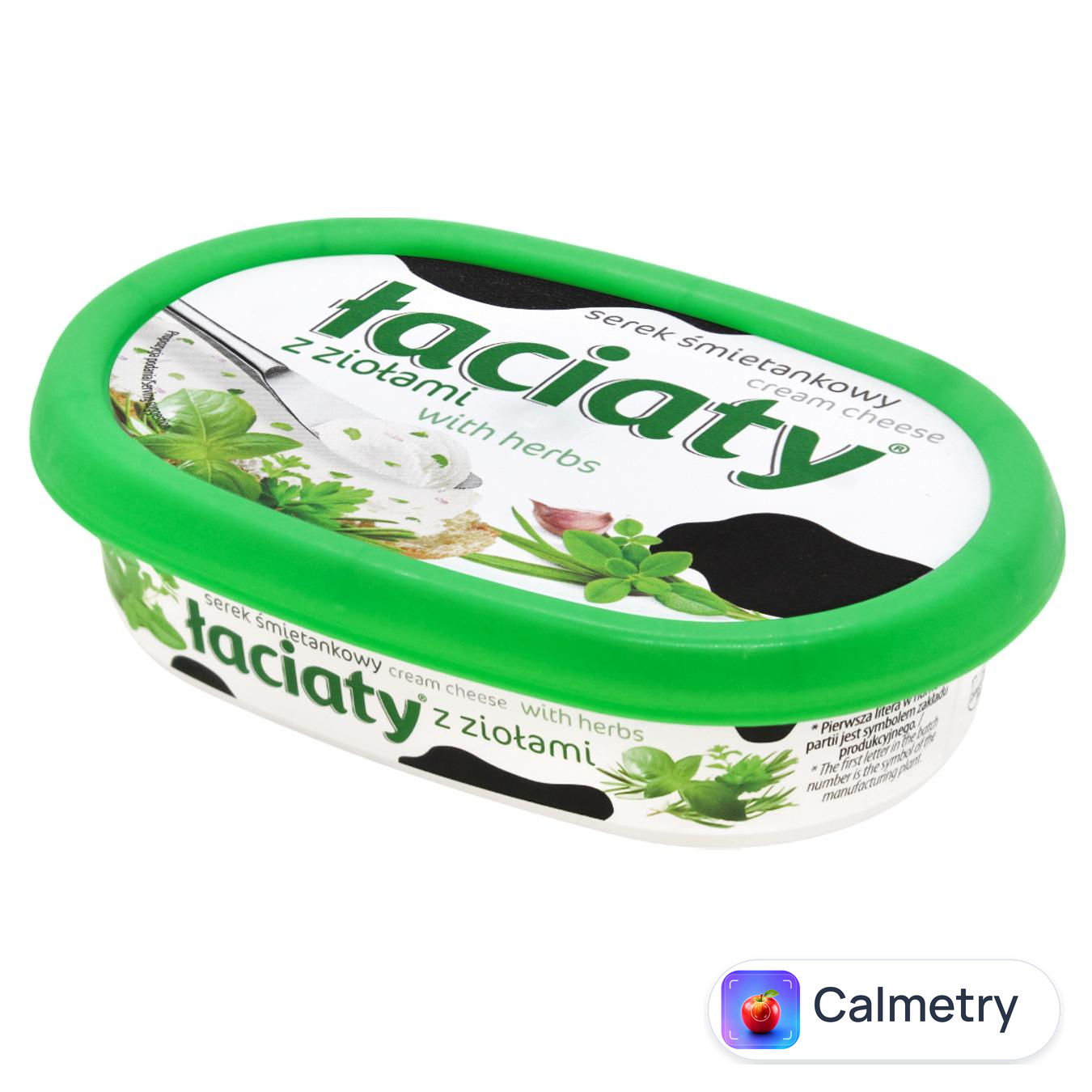 Крем-сир Laciaty з травами 57,5% 135г