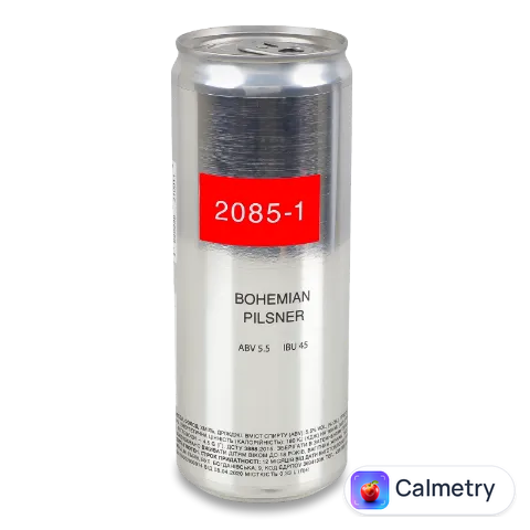 Пиво 2085-1 Bohemian Pilsner світле нефільтроване з/б