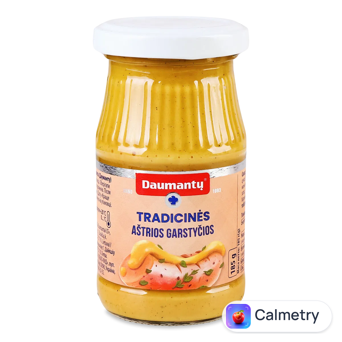 Гірчиця Daumantu Традиційна 185г