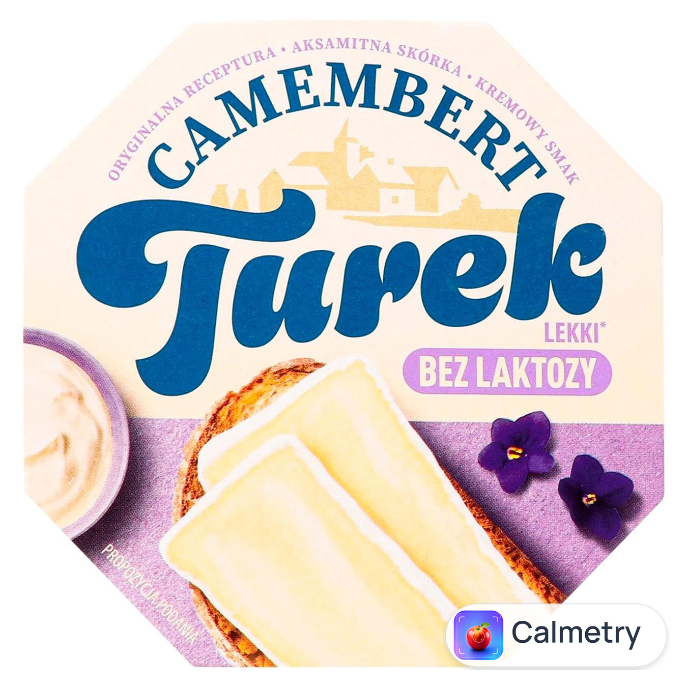Сир Turek Камамбер Легкий безлактозний 120г