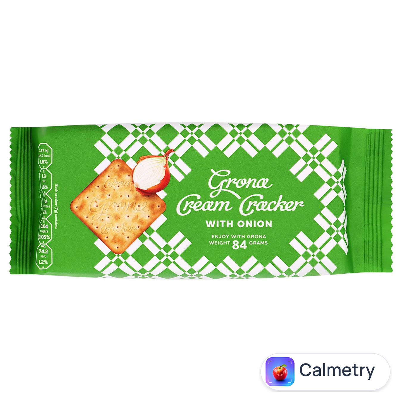 Печиво Grona Cream Cracker з цибулею 84г
