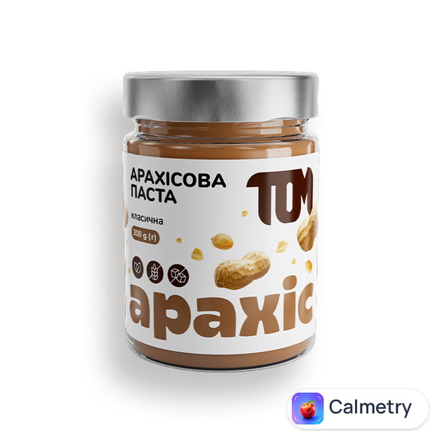 Паста ТОМ арахіcова класична 300г