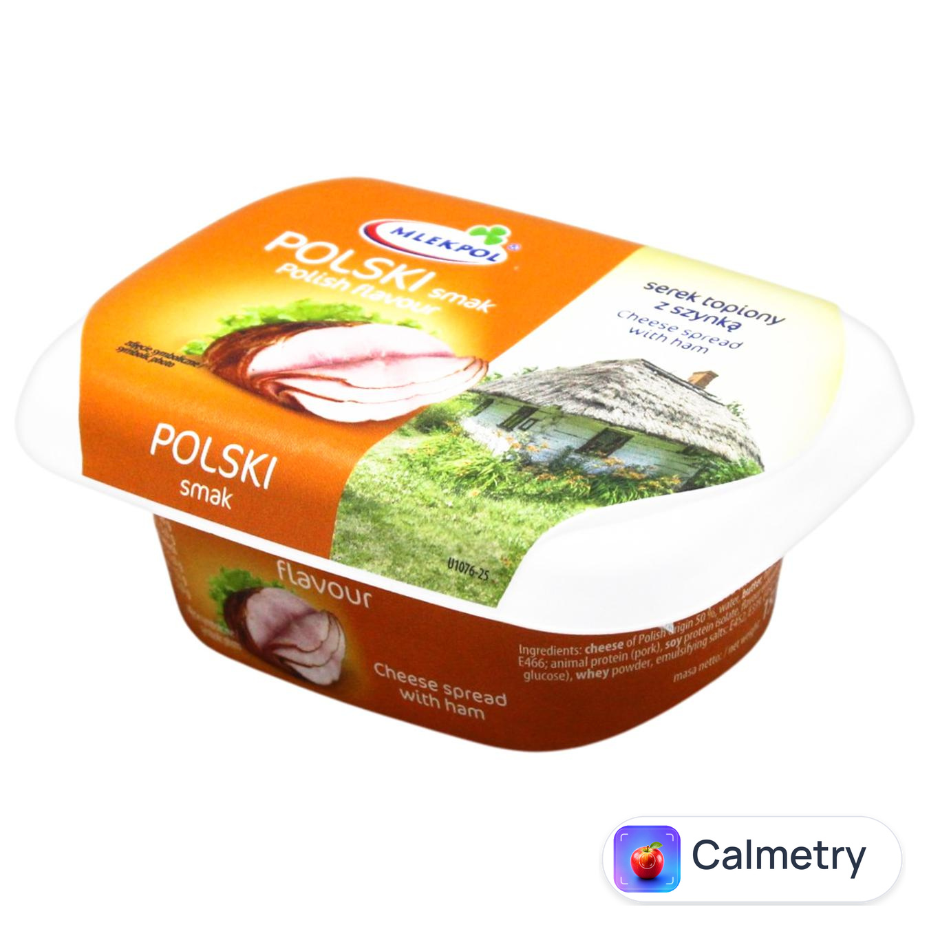 Сир плавлений Mlekpol з шинкою 50% 150г