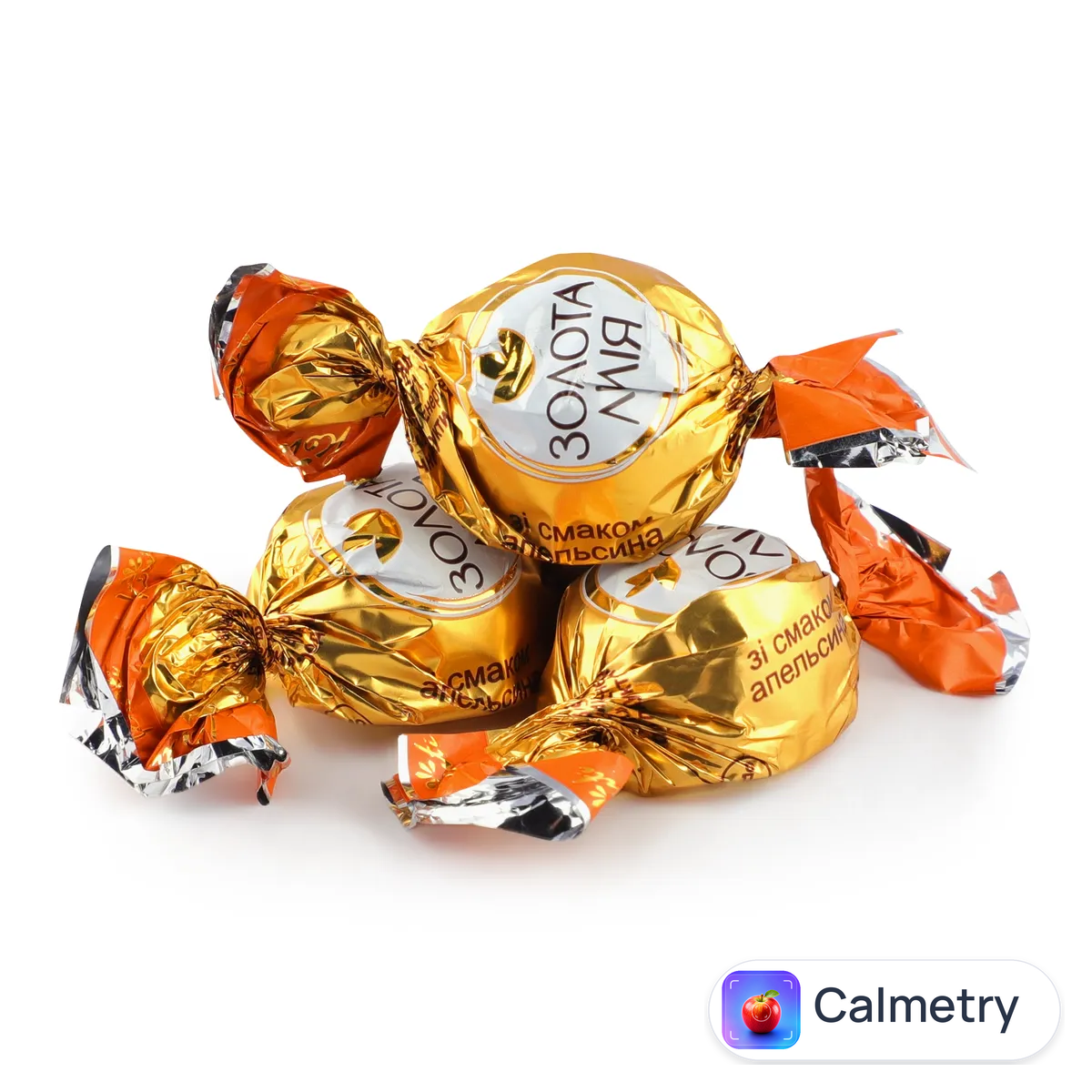 Цукерки Konti Golden Lily зі смаком апельсину