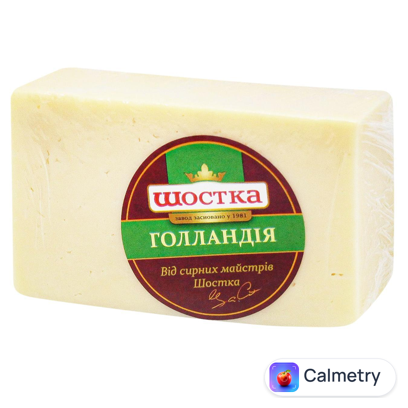 Сир Шостка Голландія 45% — фото продукту