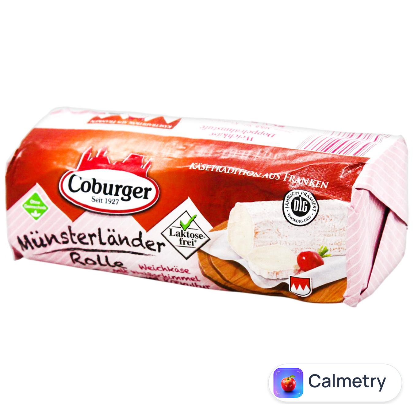 Сир Coburger з червоними культурами рулет 60% 250г