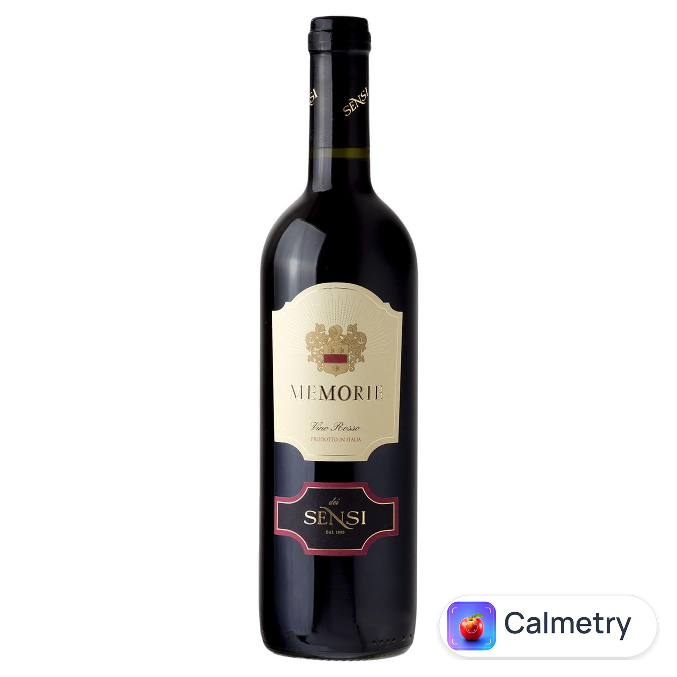Вино Sensi Memorie Rosso червоне сухе 12,5% 0,75л