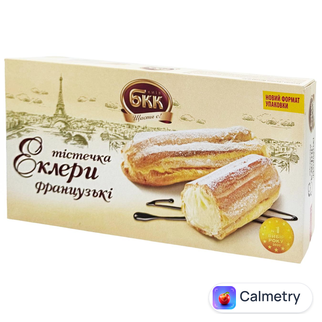 Тістечка БКК еклери французькі 330г — фото продукту